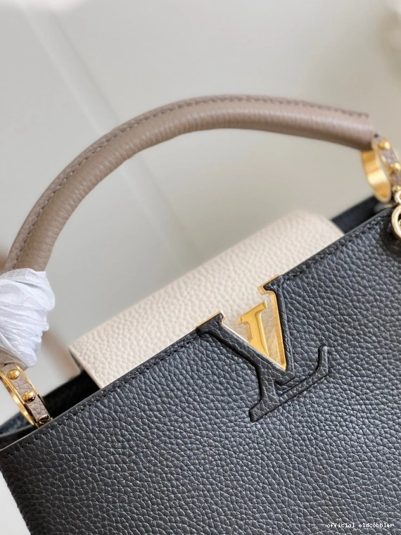 Official oldcobbler CAPUCINES VUITTON MM LOUIS 0820
